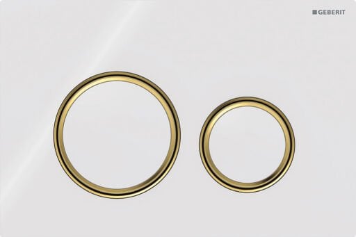 SIGMA21 BEYAZ CAM/PİRİNÇ 115.652.SI.1