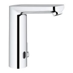 GROHE 36421000 EUROSMART COSMOPOLİTAN E Fotoselli Lavabo Bataryası, 1/2″, L-Boyut, Çift Su Girişli, Ayarlanabilir Sıcaklık Sınırlayıcısı