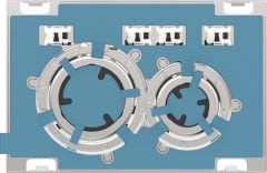 GEBERIT Kumanda Kapağı SIGMA21 Kişiselleştirilebilir/Krom 115.884.00.1