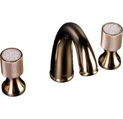 BOHEME Royal Crystal 297-Royal/CRST 3lü Lavabo bataryası