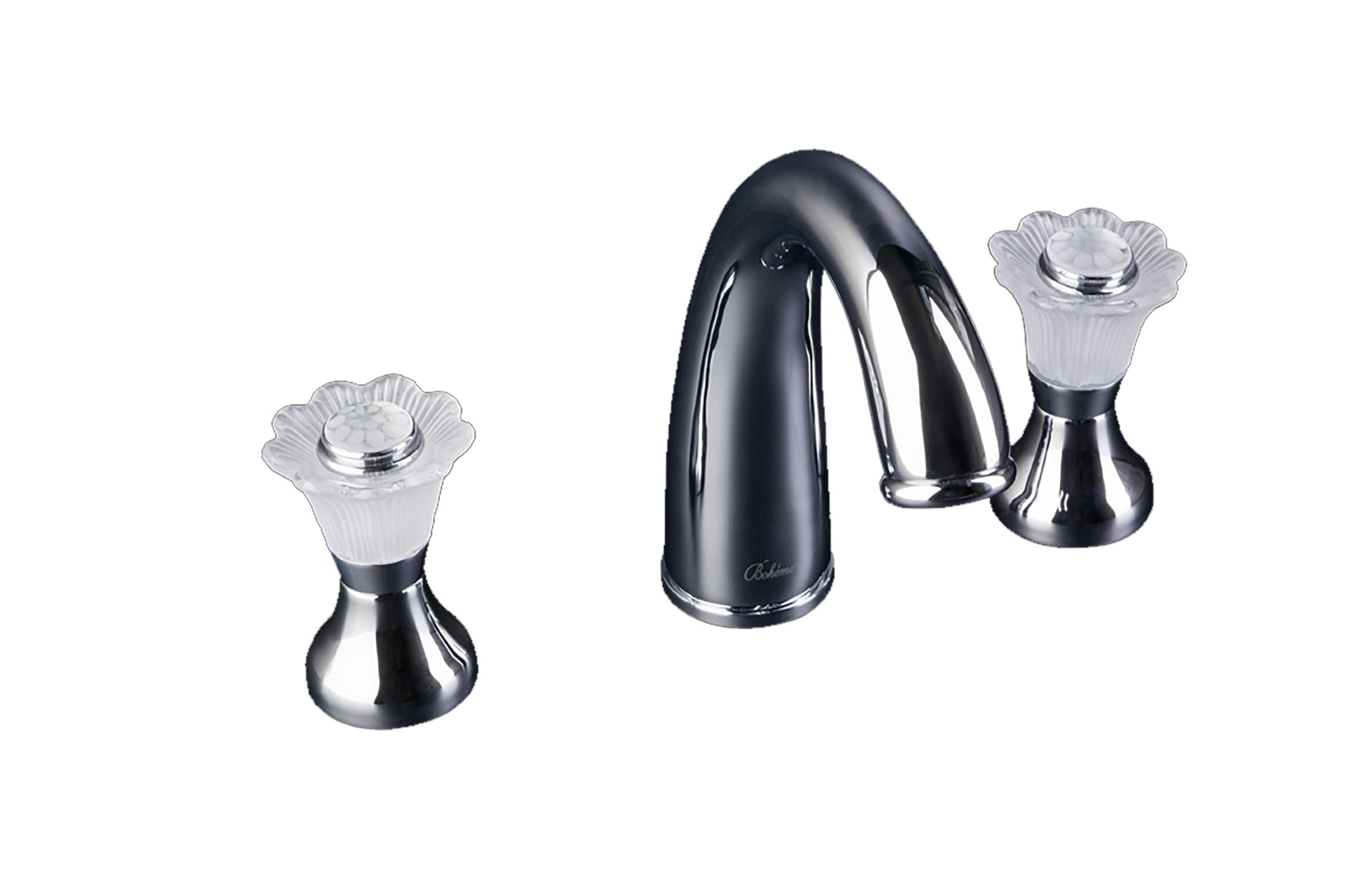 Boheme Camelia 277-Camelia 3'lü Lavabo bataryası