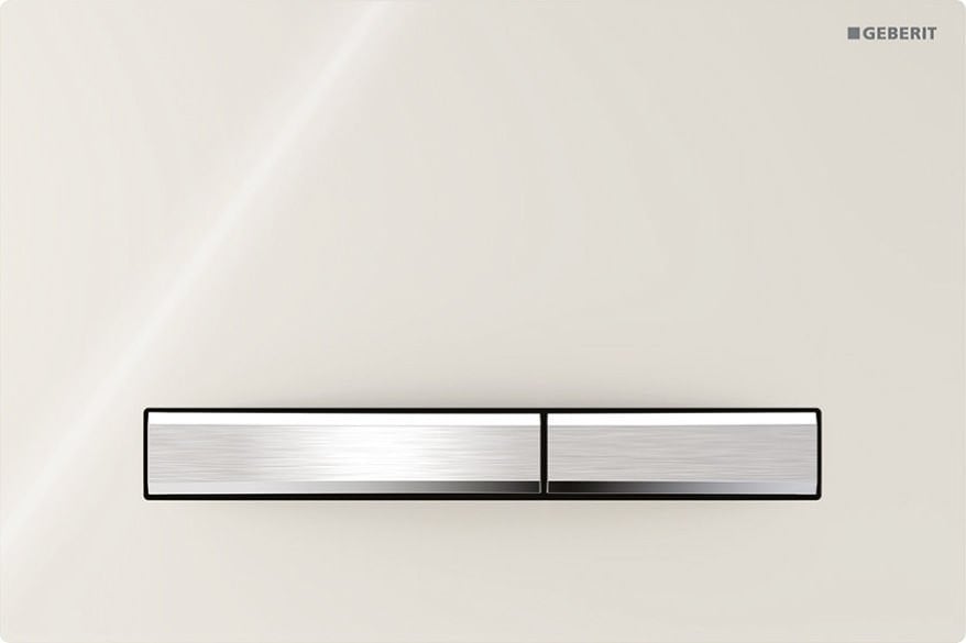 GEBERIT Kumanda Kapağı SIGMA50 KUM GRİSİ CAM/KROM 115.788.JL.2