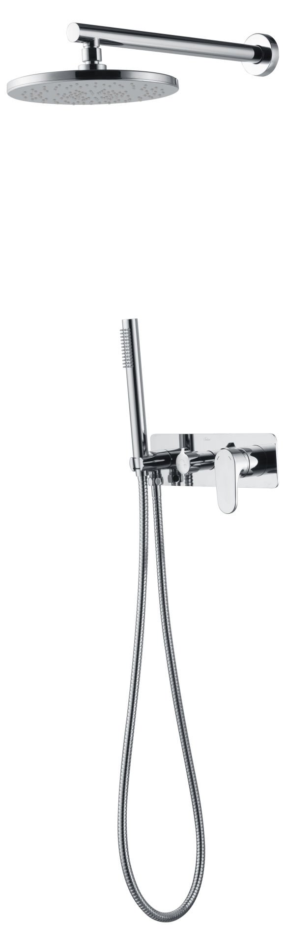 BOHEME Spectra Ankastre Banyo Bataryası El Duşu ve Yuvarlak Tepe Duşlu 454-SGM