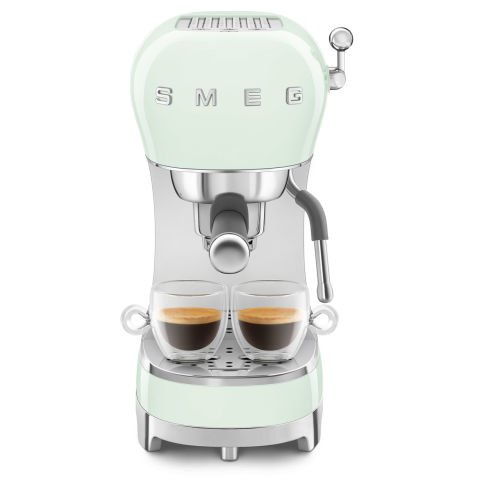 MANUEL ESPRESSO KAHVE MAKİNESİ MANUEL PASTEL YEŞİL ESPRESSO KAHVE MAKİNESİ