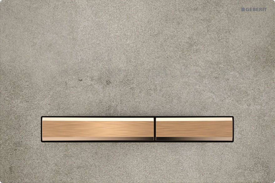 GEBERIT Kumanda Kapağı SIGMA50 BETON/BRONZ 115.670.JV.2