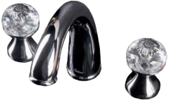 BOHEME Flora 277-FL 3 Delikli Lavabo Bataryası