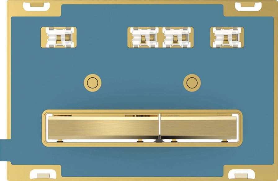 GEBERIT Kumanda Kapağı SIGMA50 Kişiselleştirilebilir/Pirinç 115.672.00.2