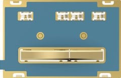 GEBERIT Kumanda Kapağı SIGMA50 Kişiselleştirilebilir/Pirinç 115.672.00.2