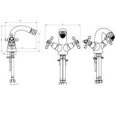 BOHEME Imperiale Presente 336 Bide Bataryası