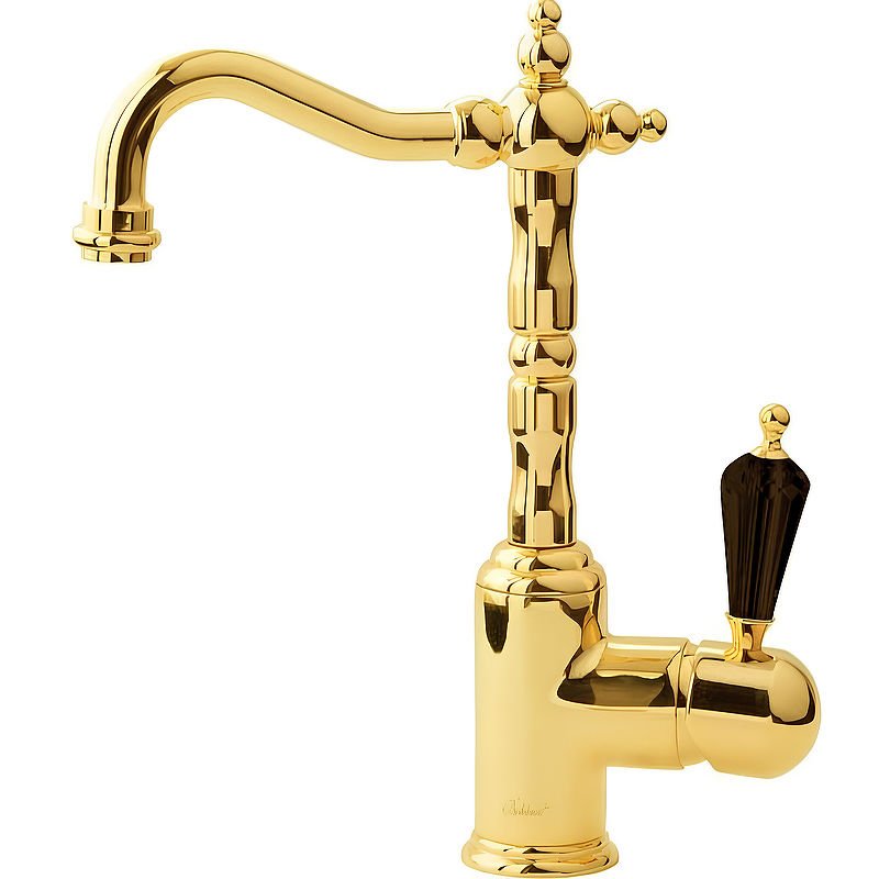 BOHEME Tradizionale Nero 252 Uzun Lavabo Bataryası