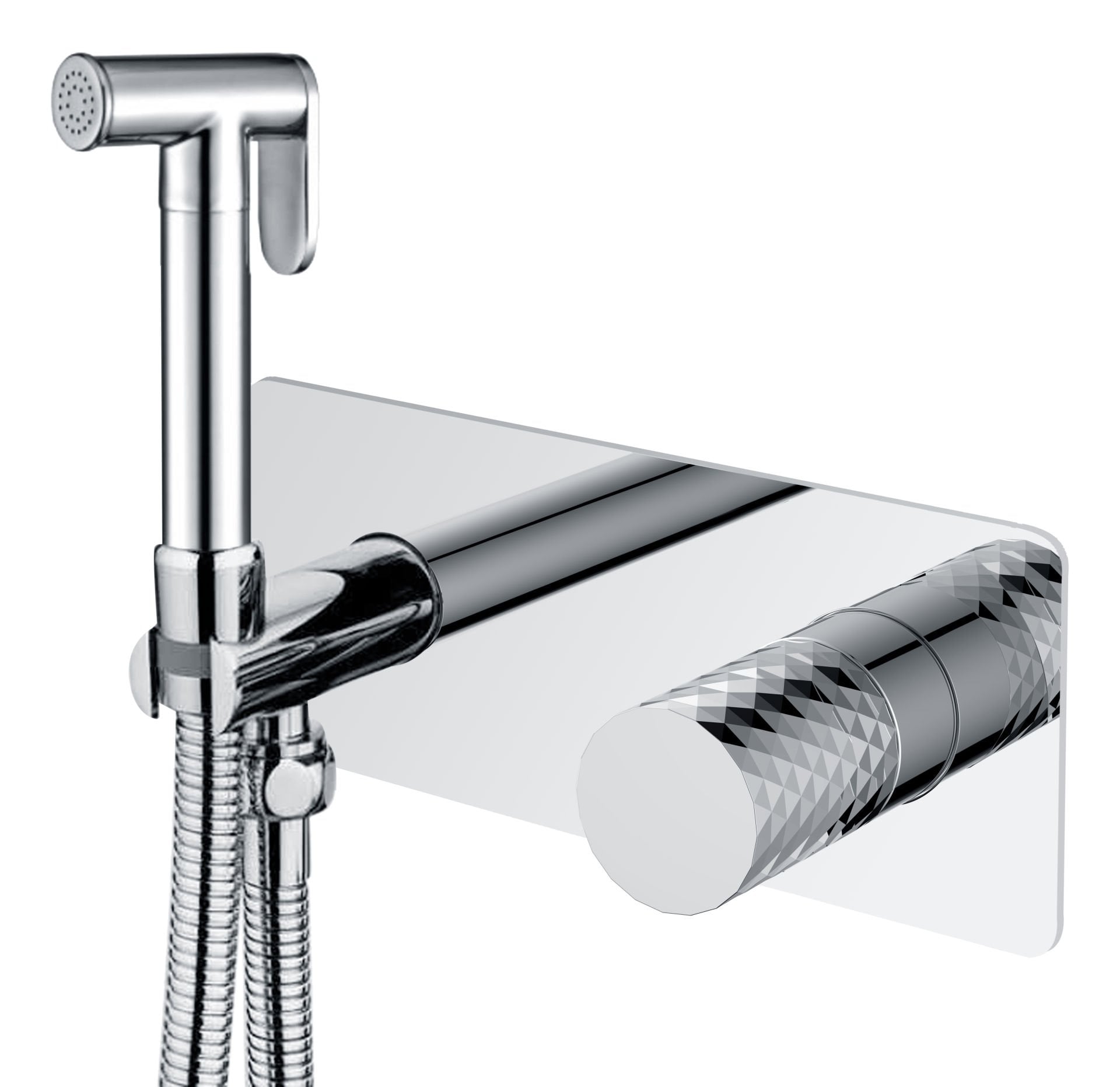 BOHEME Stick Diamond Ankastre Lavabo Bataryası 127-CRCR