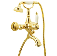 BOHEME Tradizionale Oro Banyo Bataryası El Duşu