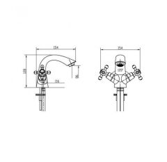 BOHEME Tradizionale Oro 296 Bide Bataryası