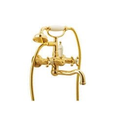 BOHEME Tradizionale Oro Banyo Bataryası El Duşu