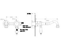 BOHEME Brilante Ripresa 347 Ankastre Lavabo Bataryası