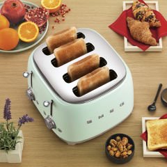 4x1 DİLİMLİ EKMEK KIZARTMA, 50’ STYLE 4x1 DİLİMLİ EKMEK KIZARTMA PASTEL YEŞİL
