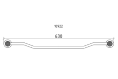 BOHEME Royale Crystal Uzun Havluluk 10922-GB