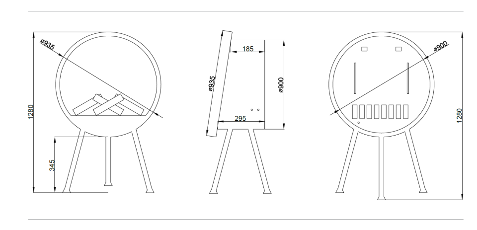 FLAMELINE Kona / KN 90