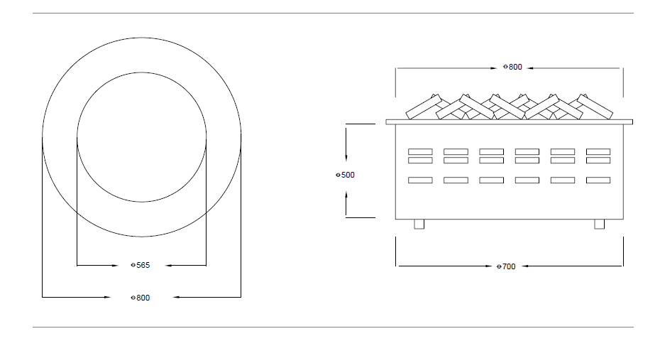 FLAMELINE Vasko/ VK 55
