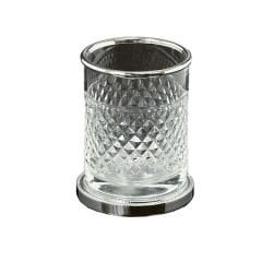 BOHEME Murano Crystal 10217-CR Cam Diş Fırçalık