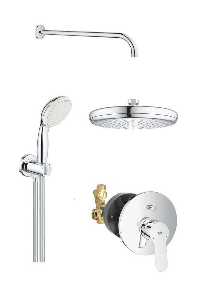 GROHE BAUEDGE ANKASTRE SET 2 27851000-26410000-29079000-26406001