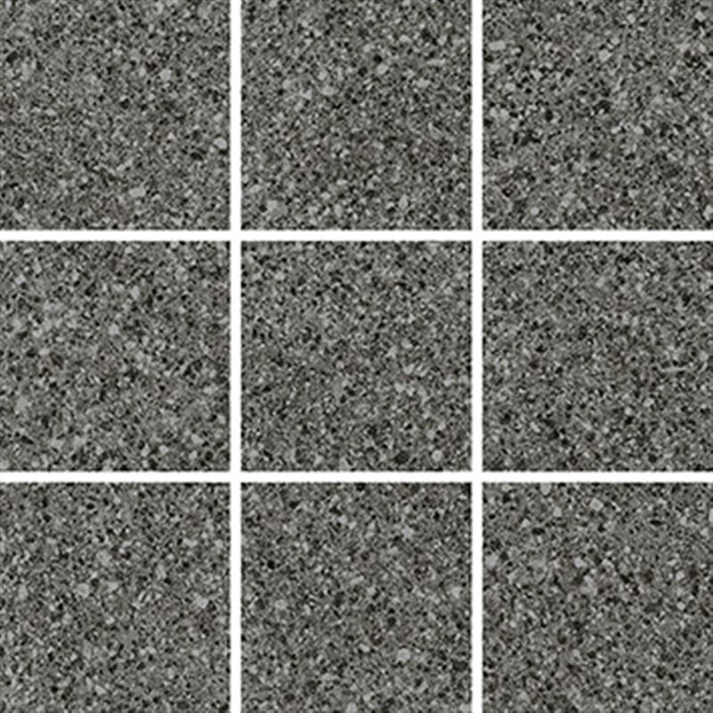 SOLID TONES 10x10  DARK GRAIN MOSAIC R10B