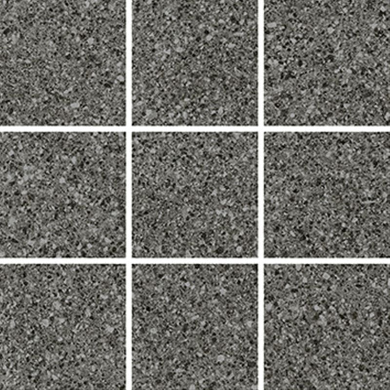 SOLID TONES 10x10  DARK GRAIN MOSAIC R10B