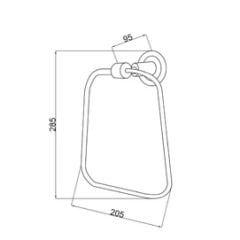 BOHEME Murano Crystal Havluluk