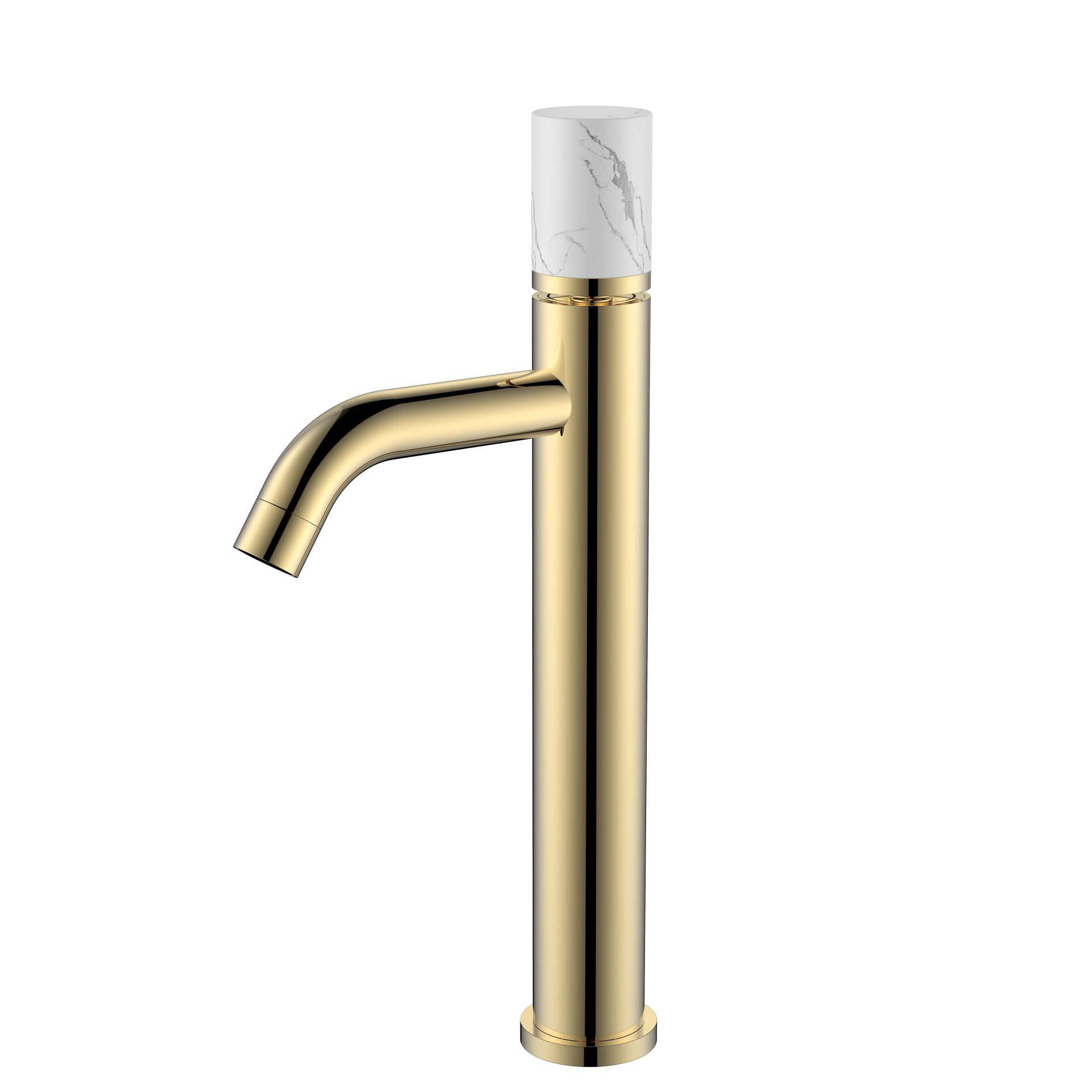 BOHEME Stick Marble Uzun Lavabo Bataryası 122-MR-W-G