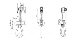 BOHEME Shower Set Sataf 406/2 Shattaf