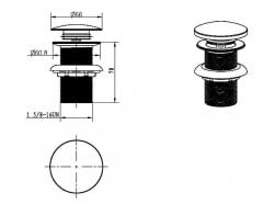 BOHEME Lavabo Gider Bas Aç