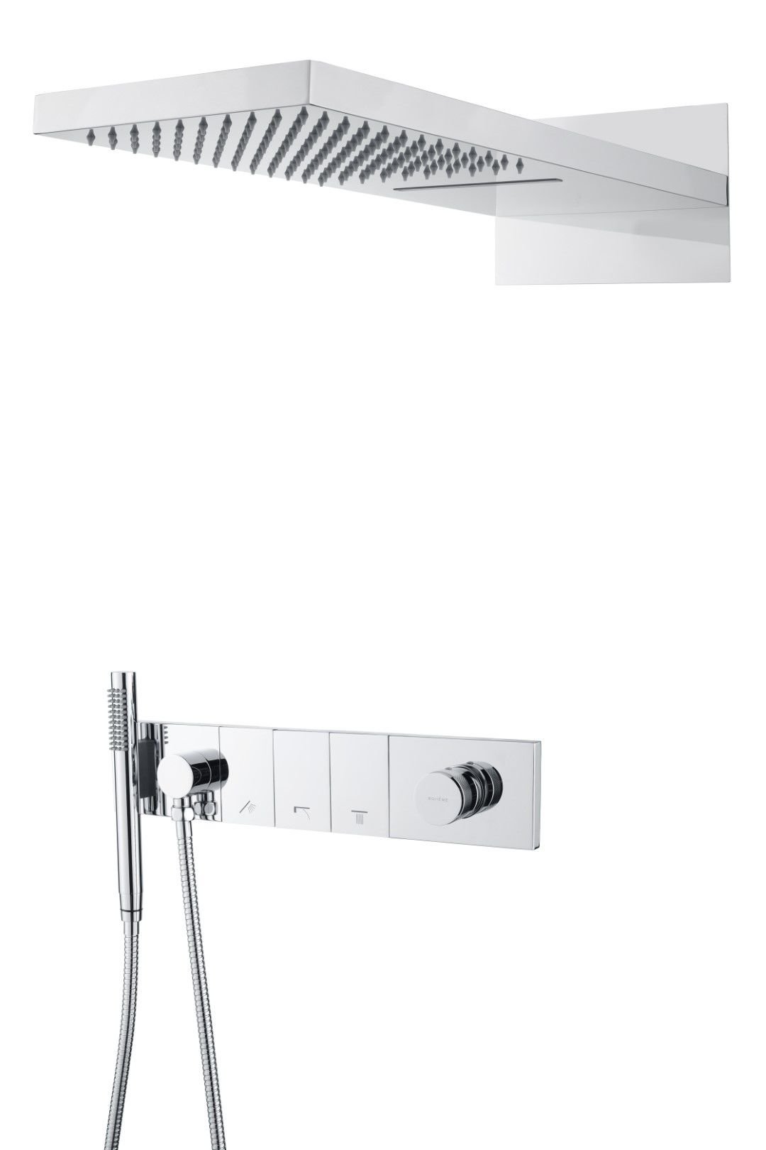 BOHEME Zodiac Ankastre Banyo Bataryası El Duşu ve Tepe Duşlu