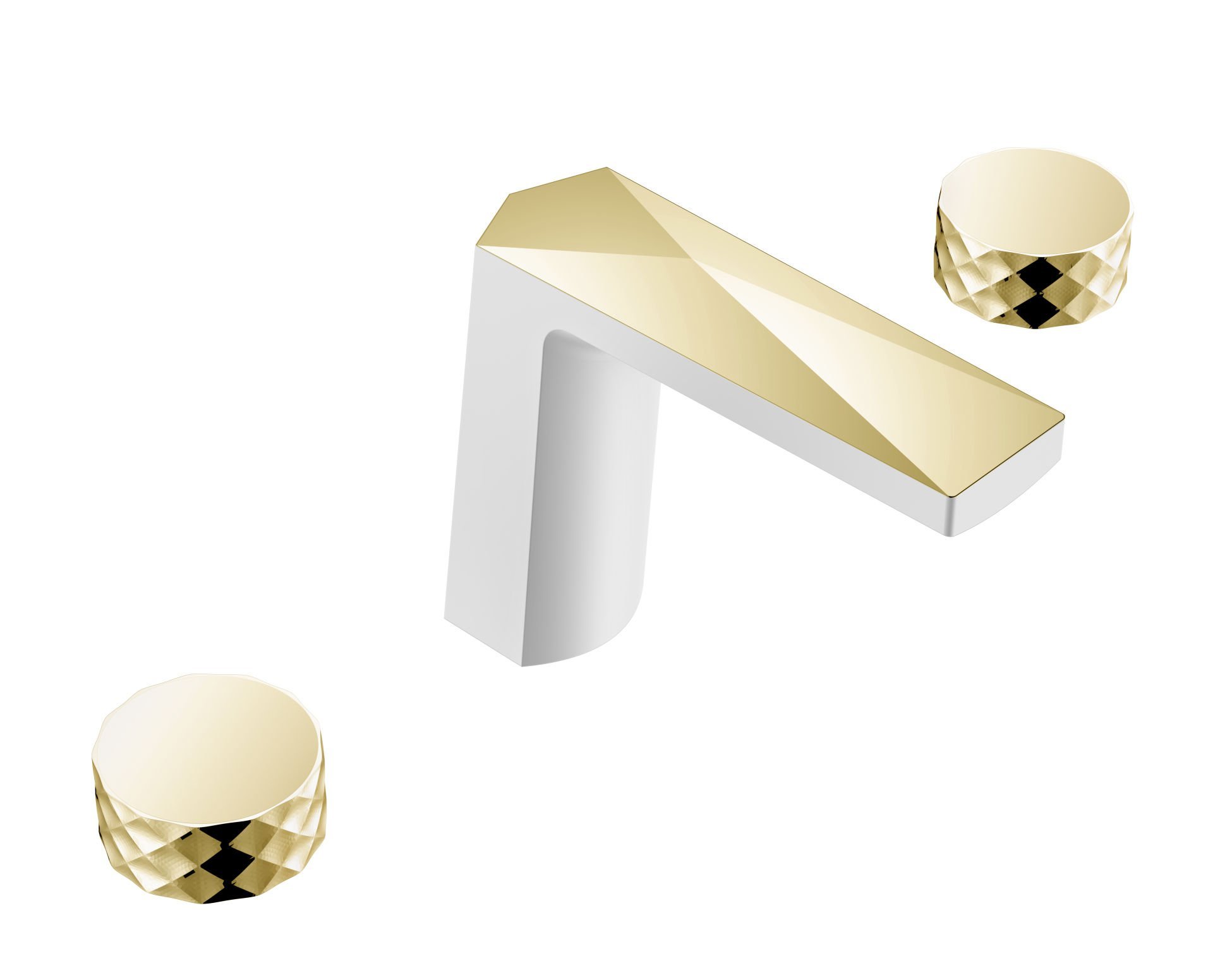 BOHEME Venturo DIAMOND 3 Delikli Lavabo Bataryası 150-WG-DIA