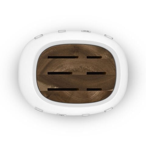 STANDLI BIÇAK SETİ BEYAZ STANDLI BIÇAK SETİ