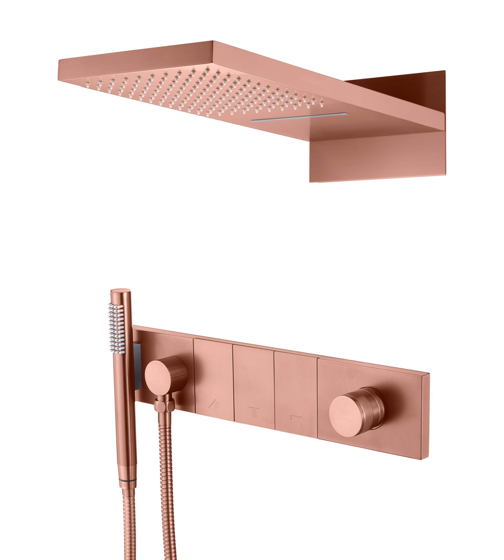 BOHEME Zodiac Ankastre Banyo Bataryası El Duşu ve Tepe Duşlu 132-CB