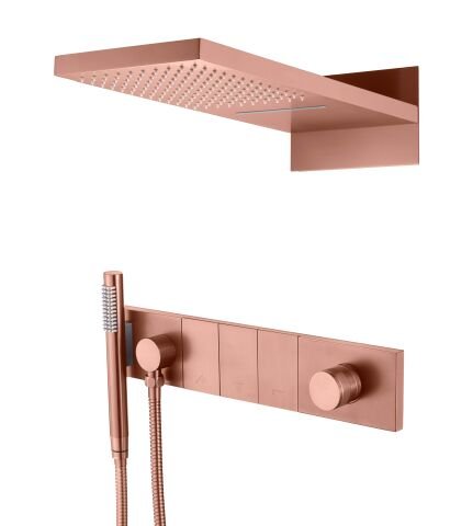 BOHEME Zodiac Ankastre Banyo Bataryası El Duşu ve Tepe Duşlu 132-CB