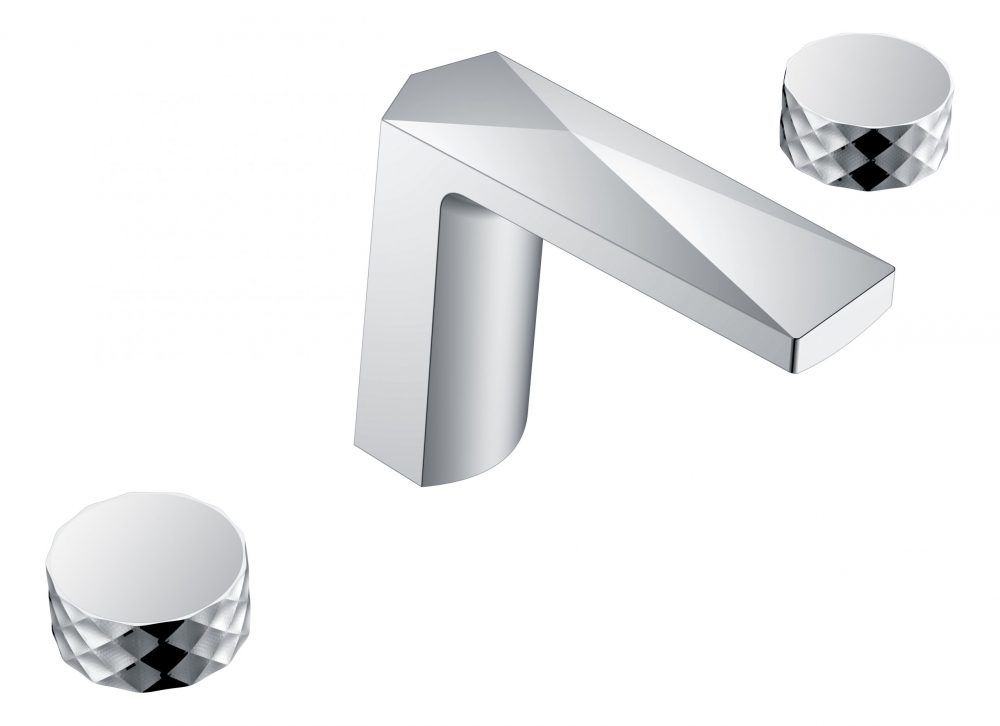 BOHEME Venturo DIAMOND 3 Delikli Lavabo Bataryası 150-CB-DIA