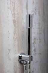 BOHEME Fusion Termostatlı Ankastre Banyo Bataryası El Duşu ve Tepe Duşlu