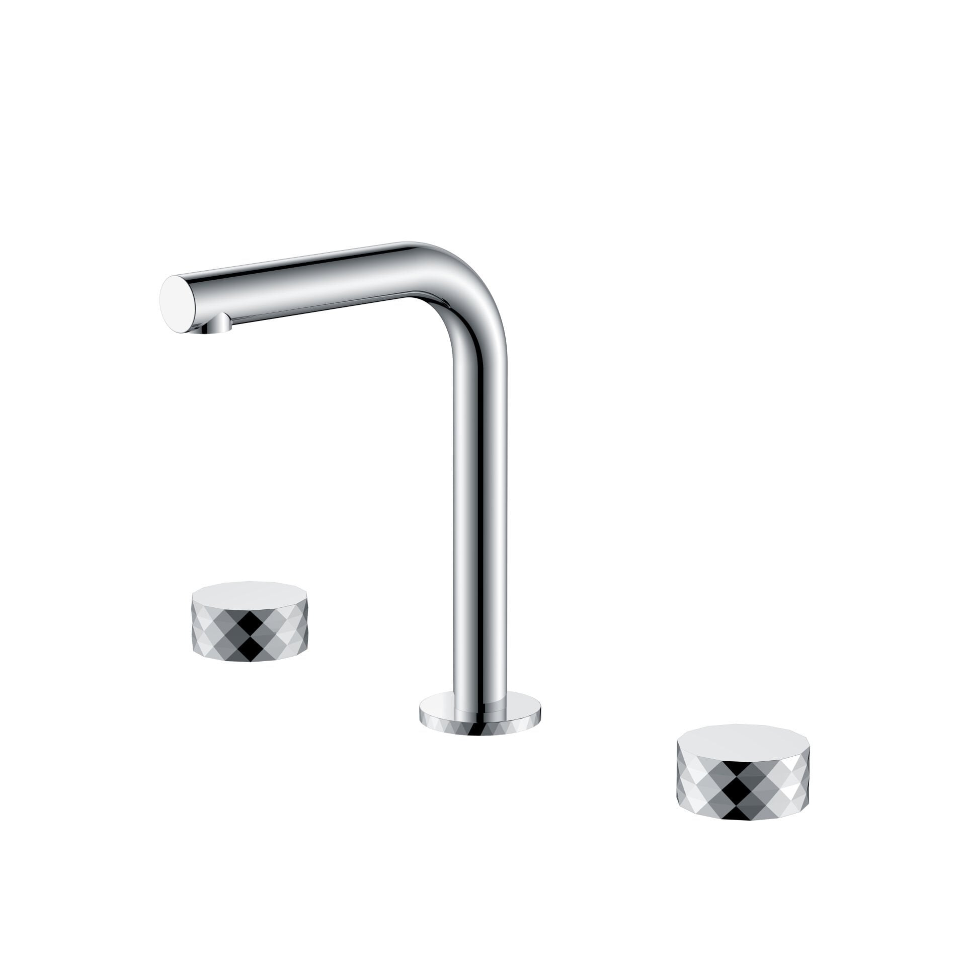 BOHEME Diamond 3 Delikli Lavabo Bataryası 152-CR-DIA