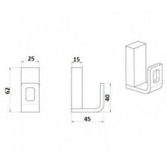 BOHEME Q Aksesuar Tekli Kanca