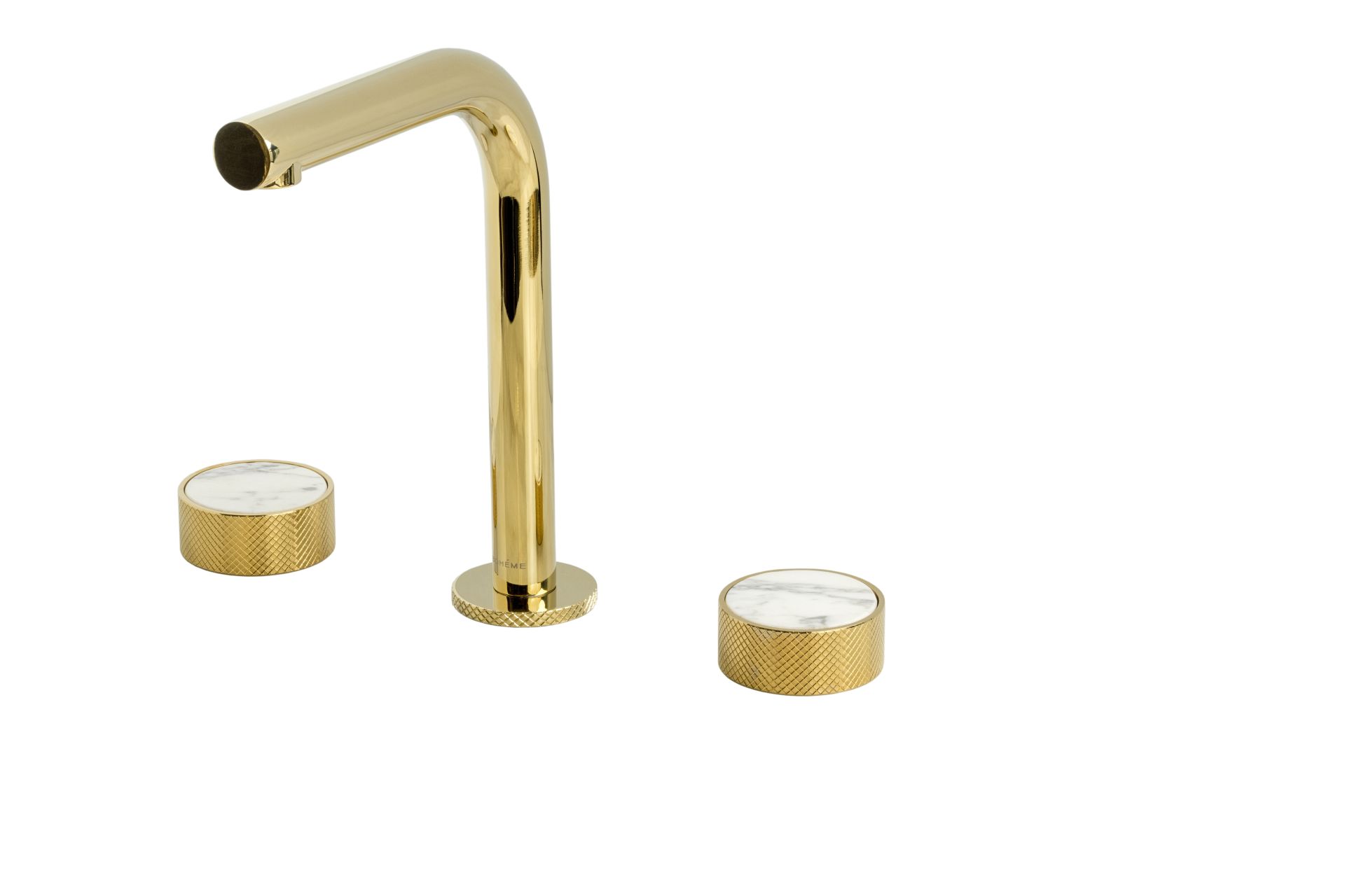 BOHEME Prestige Mermer Ankastre 3 Delikli Lavabo Bataryası 152-G-BC