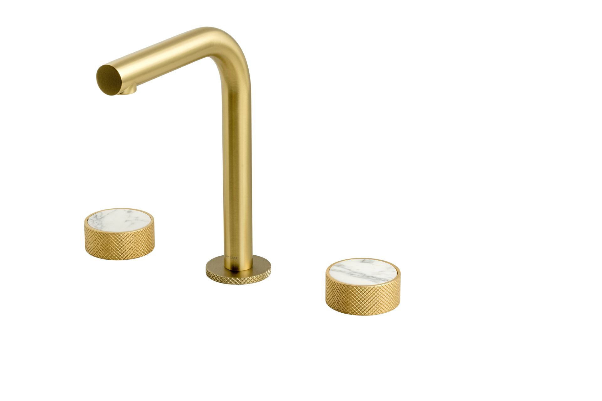 BOHEME Prestige Mermer Ankastre 3 Delikli Lavabo Bataryası 152-MG-BC