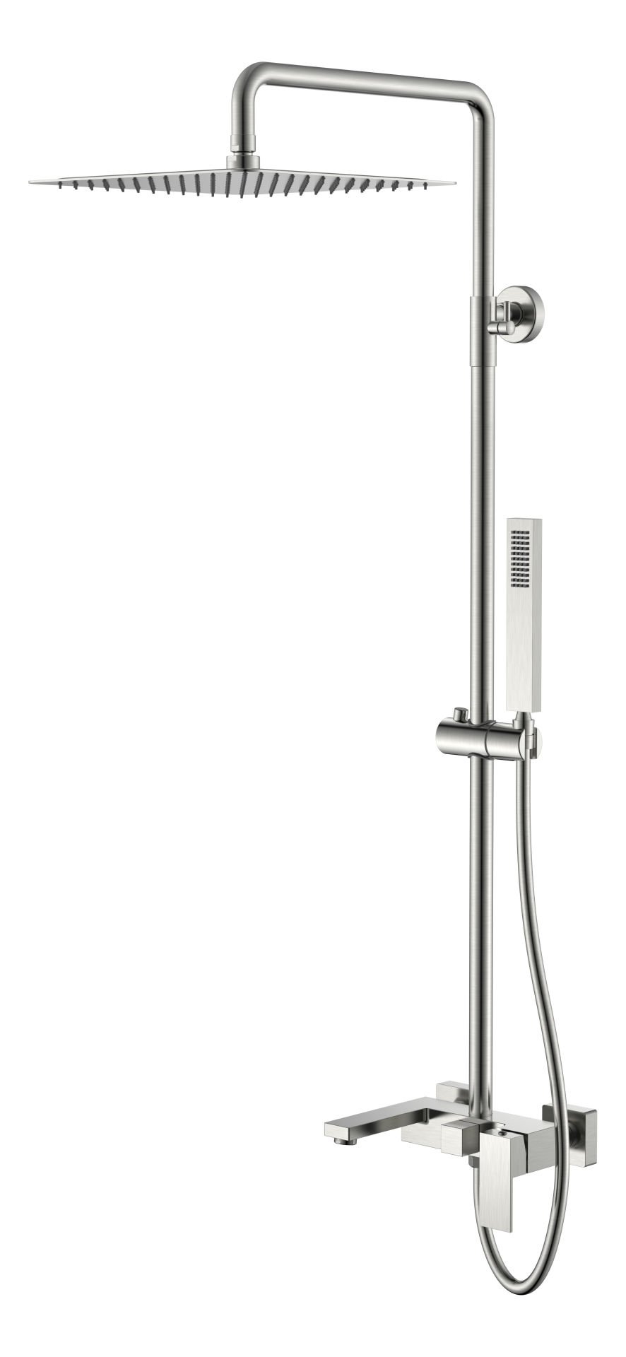 BOHEME Qubic Banyo Bataryası El Duşu ve Tepe Duşlu 478-NB