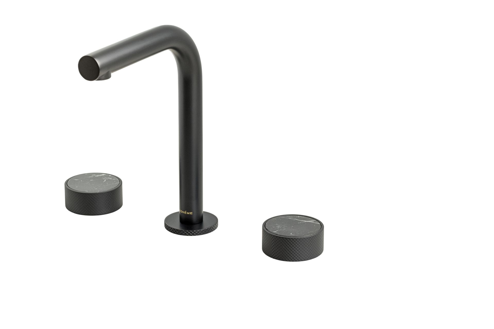 BOHEME Prestige Mermer Ankastre 3 Delikli Lavabo Bataryası 152-B-NM