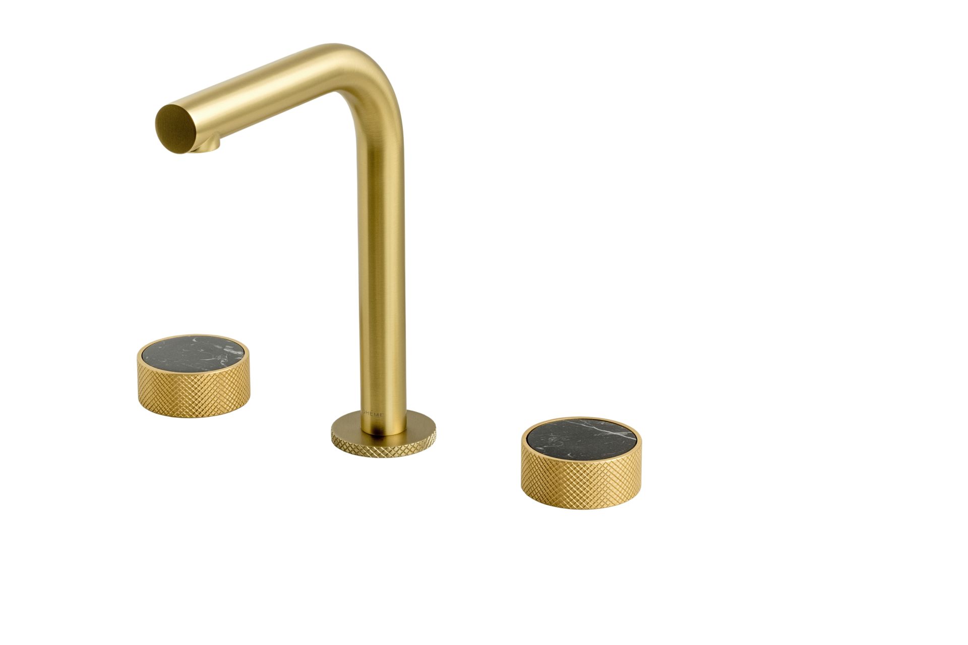 BOHEME Prestige Mermer Ankastre 3 Delikli Lavabo Bataryası 152-MG-NM