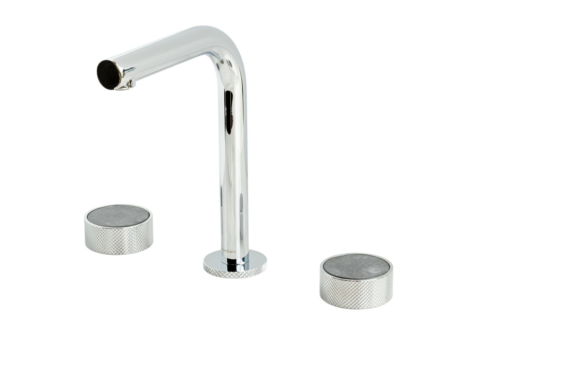 BOHEME Prestige Mermer Ankastre 3 Delikli Lavabo Bataryası 152-GM-STONE