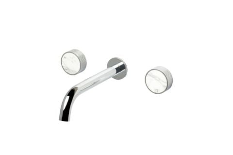 BOHEME Prestige Ankastre Mermer Ankastre 3 Delikli Lavabo Bataryası 152-2-SGM-BC