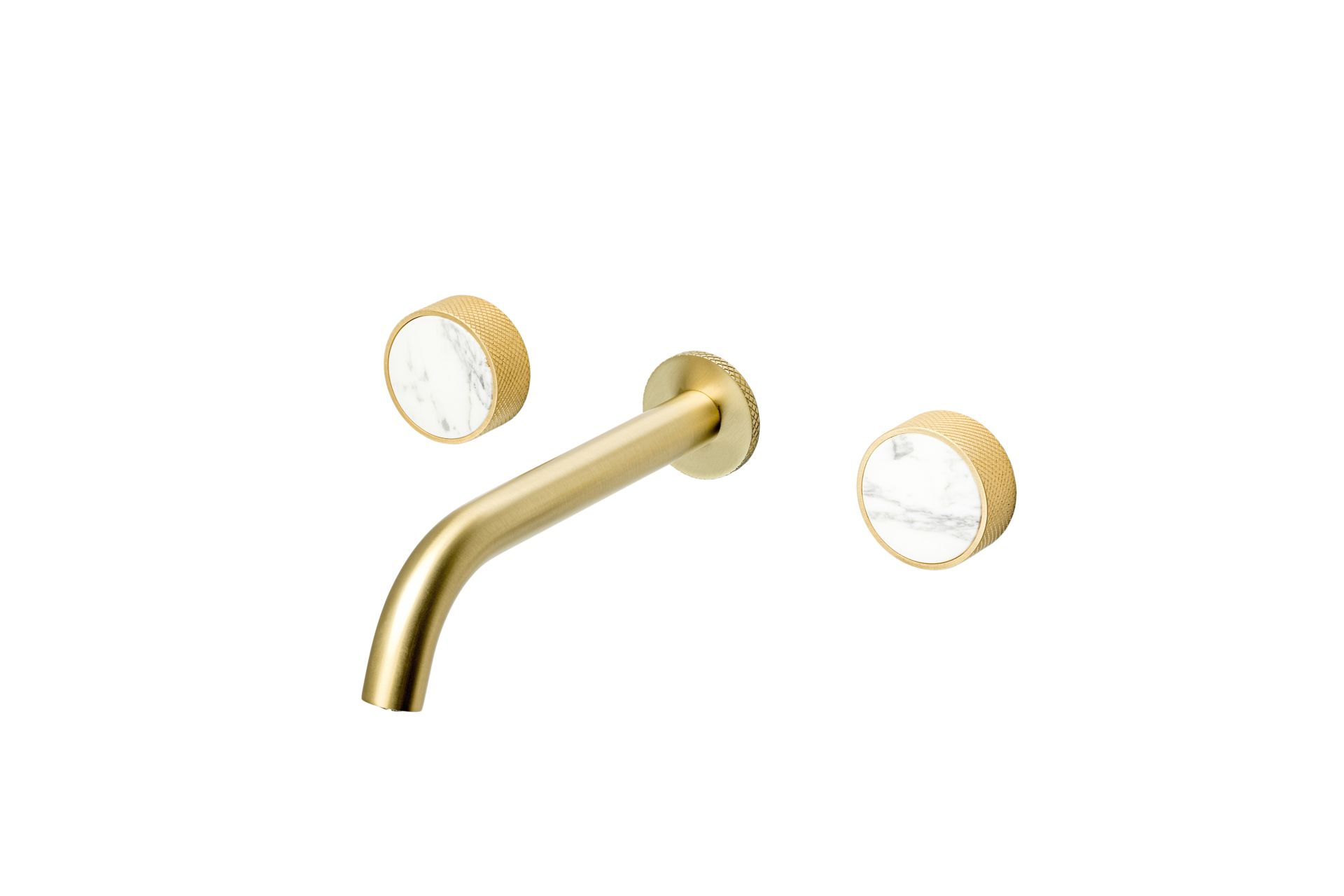 BOHEME Prestige Ankastre Mermer Ankastre 3 Delikli Lavabo Bataryası 152-2-MG-BC