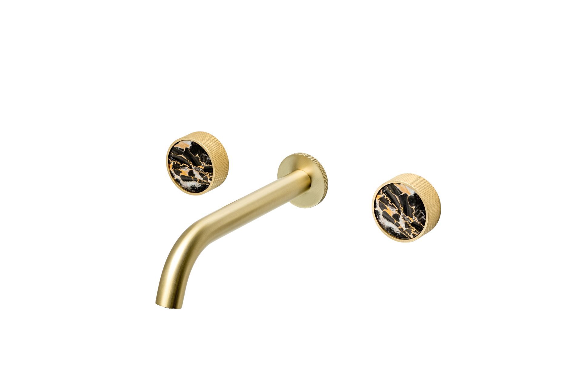 BOHEME Prestige Ankastre Mermer Ankastre 3 Delikli Lavabo Bataryası 152-2-MG-BG