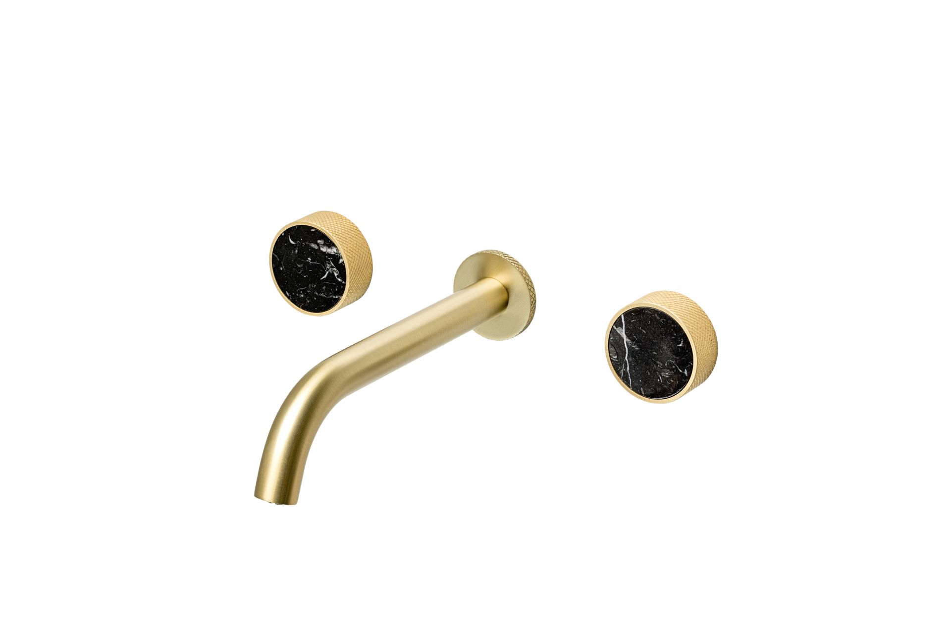 BOHEME Prestige Ankastre Mermer Ankastre 3 Delikli Lavabo Bataryası 152-2-MG-NM